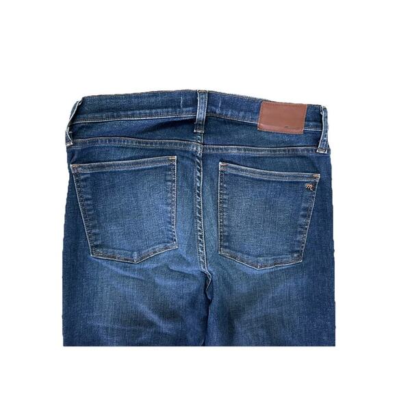 Madewell 9” High Riser Skinny Skinny Crop Women’s Blue Denim Jeans Size 28 - Picture 5 of 5